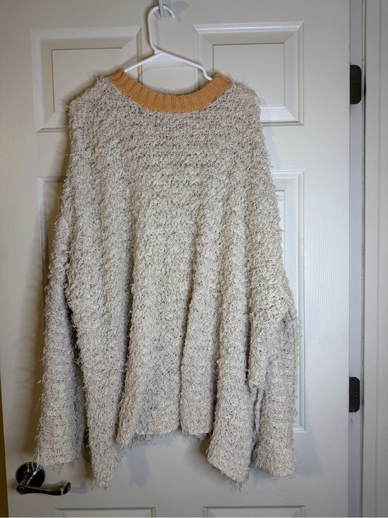 Free People Sweaters - Free People Oh Behave Fuzzy Pullover Sweater - size L